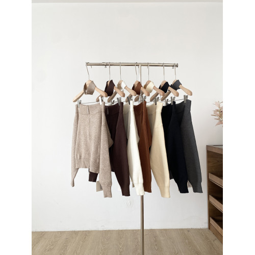 2025秋季新款韓系溫柔風減齡百搭一字肩毛衣女顯瘦氣質小衆上衣潮