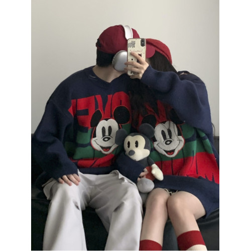 情侶裝秋冬2025新款超火韓版寬松毛衣男女小衆高級感針織衫外套潮 情侶裝秋冬2025新款超火韓版寬松毛衣男女小衆高級感針織衫外套潮