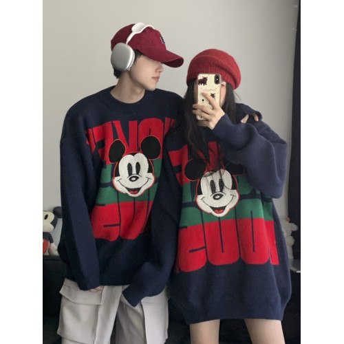 情侶裝秋冬2025新款超火韓版寬松毛衣男女小衆高級感針織衫外套潮 情侶裝秋冬2025新款超火韓版寬松毛衣男女小衆高級感針織衫外套潮