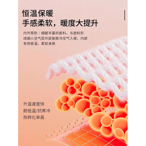 吉普男士保暖雙色紗圓領針織衫2025新款中年秋冬高級感加絨毛衣男