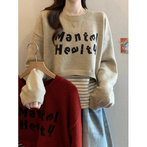 2025秋冬新款韓版條紋吊帶背心外搭罩衫針織衫毛衣曡穿上衣套裝女 2025秋冬新款韓版條紋吊帶背心外搭罩衫針織衫毛衣曡穿上衣套裝女