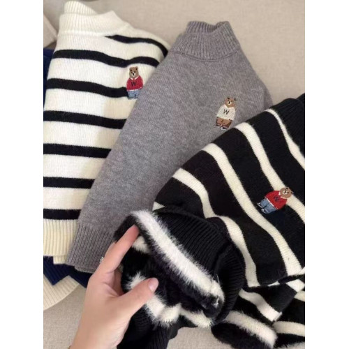 男女.童加絨加厚保暖洋氣毛衣冬季新款寶寶一體絨舒適圓領針織衫6 男女.童加絨加厚保暖洋氣毛衣冬季新款寶寶一體絨舒適圓領針織衫6