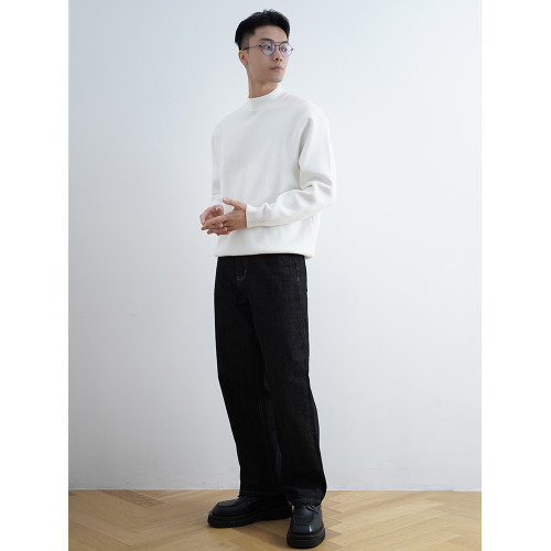 SHIJOIN原創FUNDAJOIN半高領針織純色毛衣秋冬寬松內搭長袖200115