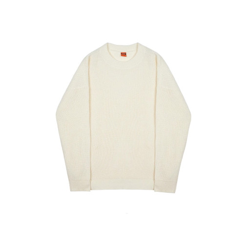 MRCYC男毛衣針織衫秋冬小清新打底衫套頭圓領日系休閒保暖毛衫