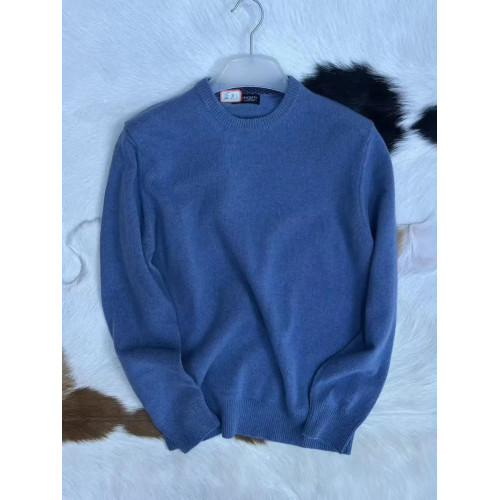 英國經典 100% lambswool 羊仔羊羔毛 情侶輕柔基礎圓領針織毛衣