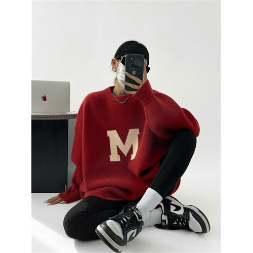 圓領加厚毛衣女冬季2025新款爆款外穿上衣百搭休閒套頭軟糯針織衫