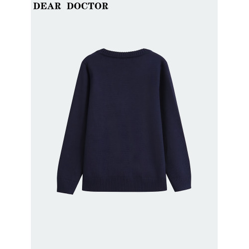 親愛醫護士毛衣外套開衫不起球醫院護士加絨加厚秋冬款值班針織衫