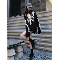 erd憂鬱的富二代美潮ins小衆高街毛衣外套針織衫維秘羊絨混紡圓領