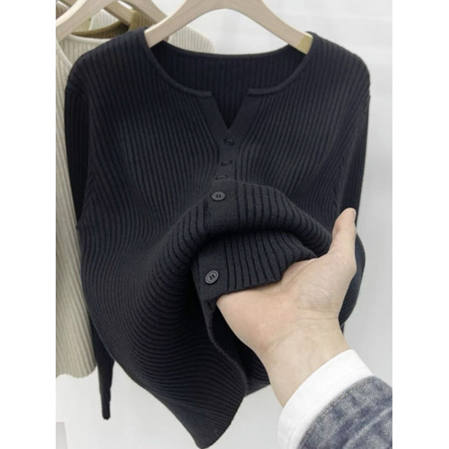 品牌折釦女裝剪標坑條針織開衫女春秋毛衣外套內搭打底上衣 品牌折釦女裝剪標坑條針織開衫女春秋毛衣外套內搭打底上衣