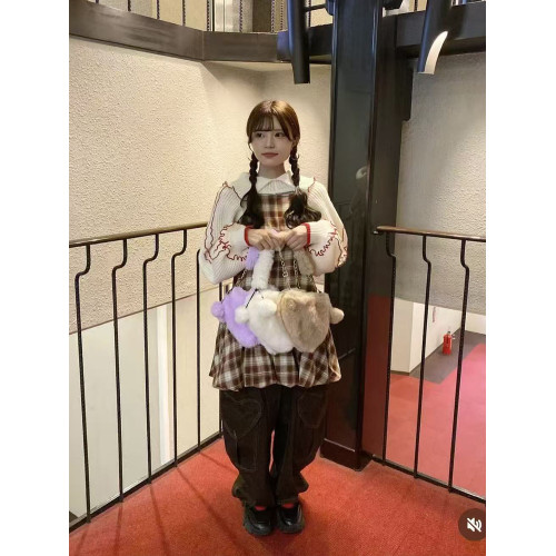 秋冬新款  甜美木耳邊 翻領套頭坎肩上衣女裝飾袖子上衣