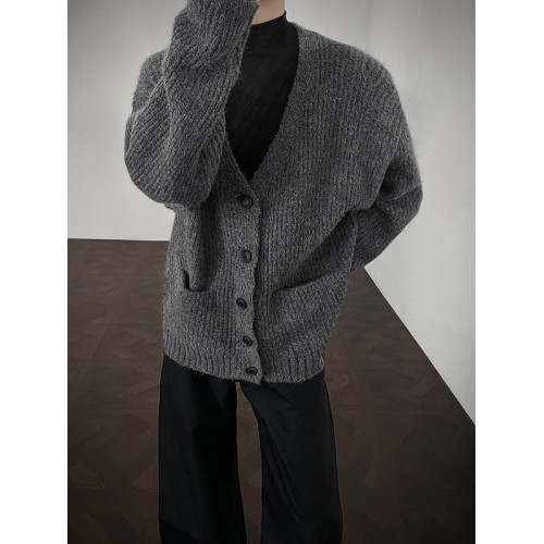 痞帥高級感男士針織開衫毛衣外套男春秋季韓系cleanfit穿搭上衣男 痞帥高級感男士針織開衫毛衣外套男春秋季韓系cleanfit穿搭上衣男