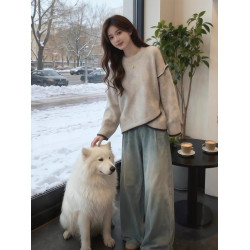 不規則設計感針織毛衣女2025秋冬新款大碼胖MM顯瘦獨特超好看上衣