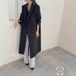 25n1103【鄕丫頭嚴選】雙面羊毛大衣 98724