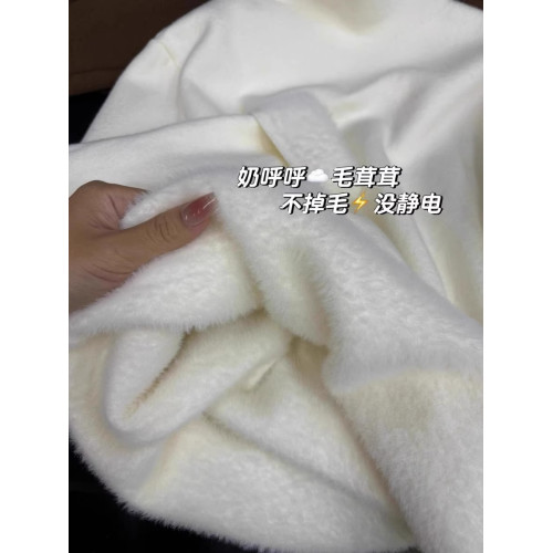 打底衫女秋冬高級感內搭2025新款白色加絨加厚針織半高領長袖毛衣 打底衫女秋冬高級感內搭2025新款白色加絨加厚針織半高領長袖毛衣