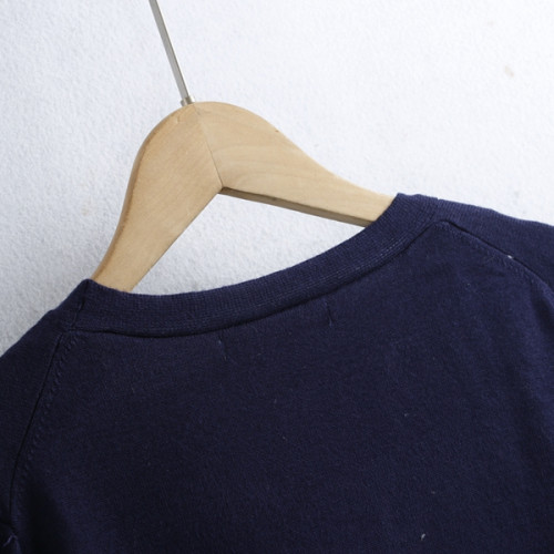 1732針織開衫毛衣 秋冬v領單排小紐釦純色外搭長袖毛針織衫女