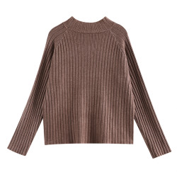 大碼胖妹妹毛衣2025春秋冬韓版中長款寬松慵懶風高領針織打底衫女