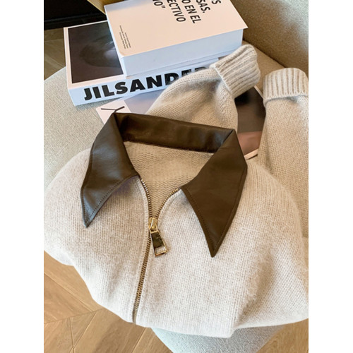 毛線衣慵懶松弛感早秋季女裝2025新款上衣初秋穿搭毛衣美拉德外套