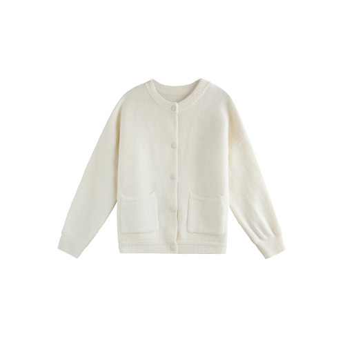 棒球服女秋冬加厚bf慵懶風森系毛衣文藝復古很仙毛線針織開衫外套