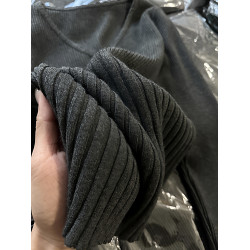 早秋穿搭韓系灰色V領針織打底衫女內搭2025新款開衫外套收腰上衣