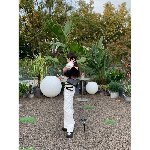 Exclusive type 純欲辣妹一字領漏肩毛衣外套女ins潮性感兩穿上衣 Exclusive type 純欲辣妹一字領漏肩毛衣外套女ins潮性感兩穿上衣