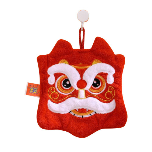 紅色結婚擦手巾伴手禮可掛式小毛巾福財神喜慶珊瑚絨手帕面巾速吸 紅色結婚擦手巾伴手禮可掛式小毛巾福財神喜慶珊瑚絨手帕面巾速吸