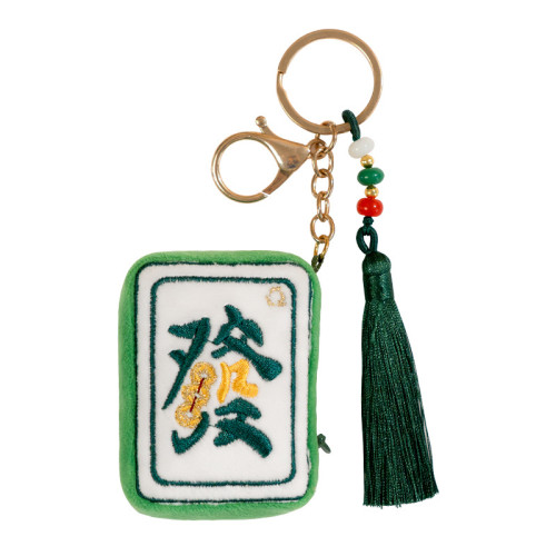 【點州】刺綉香包傳統手工立體麻將香囊空袋成品景區禮品 【點州】刺綉香包傳統手工立體麻將香囊空袋成品景區禮品