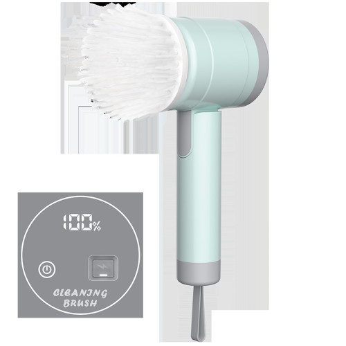 新款電動清潔刷家用充電多功能鋼絲球手持刷鍋洗碗神器