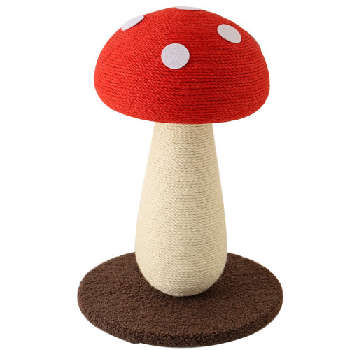 喵仙兒貓爬架蘑菇劍麻貓抓板不掉屑磨爪小型貓架不佔空間貓咪玩具