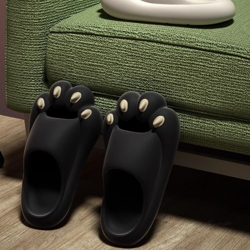 踩屎感可愛貓爪親子涼拖鞋男女夏季外穿厚底情侶搞怪室內家居家用 踩屎感可愛貓爪親子涼拖鞋男女夏季外穿厚底情侶搞怪室內家居家用