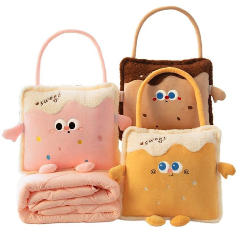 手提抱枕被子兩用毯子二合一車用靠枕辦公室汽車午睡枕頭加厚冬季 手提抱枕被子兩用毯子二合一車用靠枕辦公室汽車午睡枕頭加厚冬季