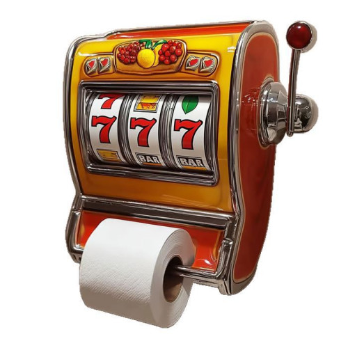 新品 Slot Machine Toilet Roll Holder 自動售貨機厠紙架