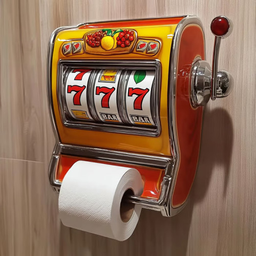 新品 Slot Machine Toilet Roll Holder 自動售貨機厠紙架 新品 Slot Machine Toilet Roll Holder 自動售貨機厠紙架