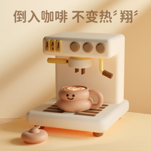 抽象搞怪喝水咖啡馬克杯子帶蓋陶瓷大便便粑粑醜到爆稀奇古怪禮物