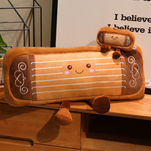 仿真樂器公仔毛絨玩具吉他琵琶鋼琴古箏樂器玩偶音樂文創抱枕