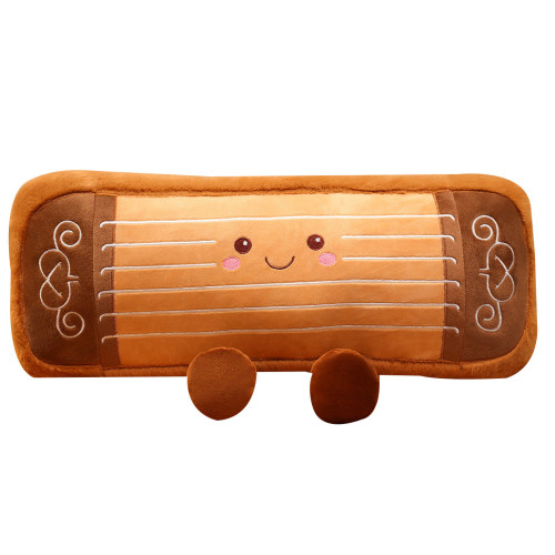 仿真樂器公仔毛絨玩具吉他琵琶鋼琴古箏樂器玩偶音樂文創抱枕