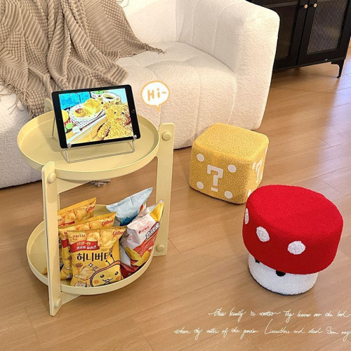 可愛蘑菇小凳子矮凳家用客廳沙發茶幾凳坐墩換鞋創意女生臥室板凳