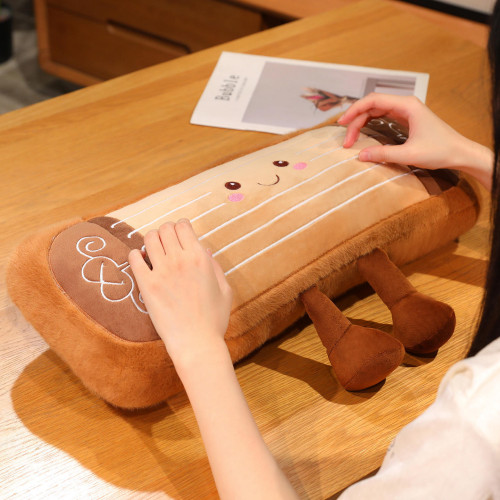 仿真樂器公仔毛絨玩具卡通吉他鋼琴古箏樂器玩偶音樂文創抱枕