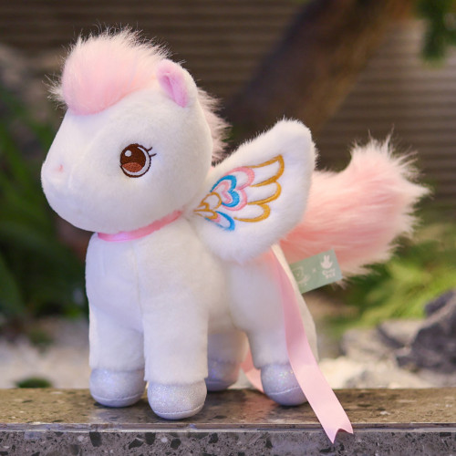 新款2026馬年吉祥物公仔玩偶毛絨玩具卡通布娃娃敦煌飛馬新年禮物