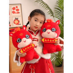 2026馬年吉祥物公仔馬到成功生肖馬玩偶娃娃毛絨玩具新年年會禮物