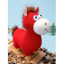 2026馬年吉祥物毛絨玩具生肖馬小馬公仔玩偶本命年娃娃新年禮物