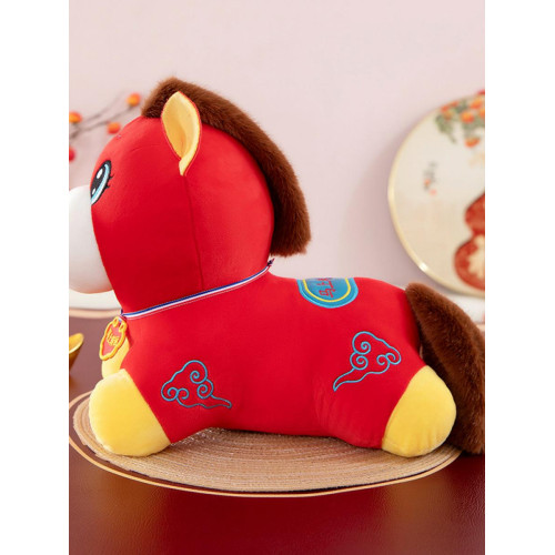 2026馬年吉祥物毛絨玩具生肖馬公仔玩偶年會禮品可定