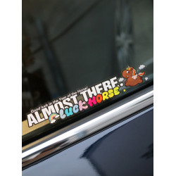 招吉貓馬年貼紙2026年卡通創意玻璃車身貼電動摩托車裝飾貼劃痕貼