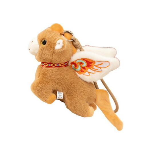 2026馬年玩偶吉祥物可愛飛天馬毛絨玩具生肖馬掛飾小馬掛件公仔