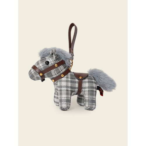 2026馬年吉祥物公仔掛件可愛皮革小馬掛件生肖馬玩偶年會禮品