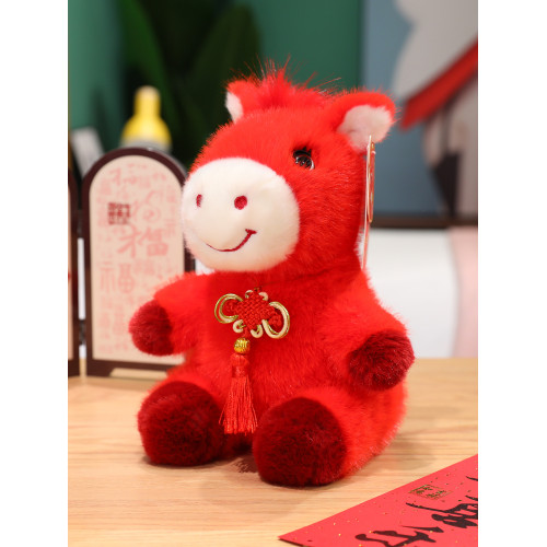 2026馬年吉祥物公仔娃娃生肖馬玩偶毛絨玩具年會新年禮品禮物