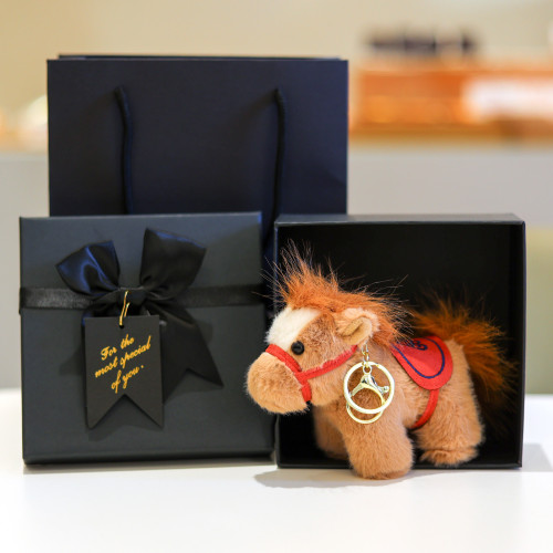 2026馬年吉祥物公仔戰馬玩偶生肖小馬掛件毛絨玩具幼兒園新年禮品