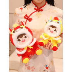 2026馬年吉祥物公仔生肖馬年玩偶毛絨玩具小馬玩偶年會禮品印