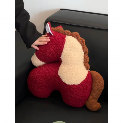 2026馬年吉祥物新年紅色生肖馬公仔玩偶毛絨玩具娃娃活動禮物