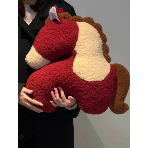 2026馬年吉祥物新年紅色生肖馬公仔玩偶毛絨玩具娃娃活動禮物