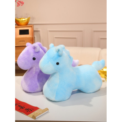 2026馬年吉祥物公仔生肖馬擺件毛絨玩具年會禮品新年禮物玩偶